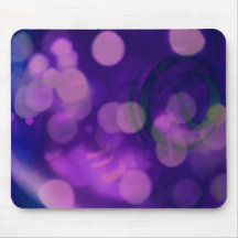 Purple Baubles Mousepad