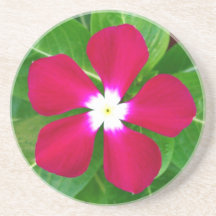 Purple Blossom Beverage Coaster