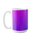 Purple & Blue Abstract Background: Template mugs