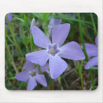 Purple Blue Flower Mousepad