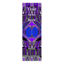 Purple blue superfly design