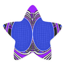 Purple blue superfly design