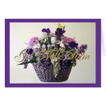 Purple Bouquet Get Well Soon Cards