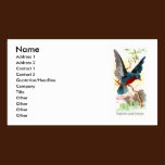 Purple Breasted Chatterer business cards