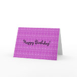 Purple bubble pattern greeting cards