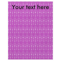 Purple bubble pattern