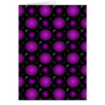 Purple Bubbles ChessBoard CricketDiane Design Greeting Cards