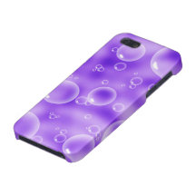 purple bubbles iphone 5 case