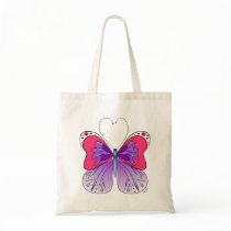 Purple Butterfly bag:  natural  © Angel Honey, 201 bags