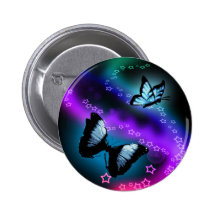 Purple Butterfly Genesis Buttons
