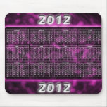 Purple Calendar Mousepad