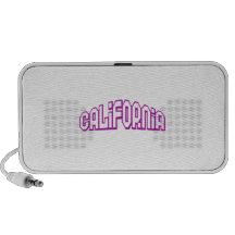 Purple California Mini Speakers
