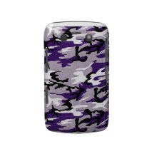Purple Camo Blackberry Bold Case