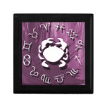 Purple Cancer Jewellery/Gift Box