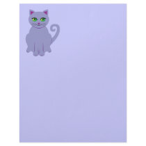 Purple Cat Custom Letterhead