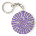 Purple Chakra - Cool Purple Breeze Key Chains