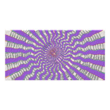 Purple Chakra - Cool Purple Breeze Picture Card