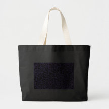 purple cheetah canvas bag