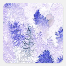 purple Christmas tree products Sticker