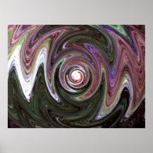 Purple Claws Print