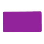 Purple Colour with TrueBlock Labels