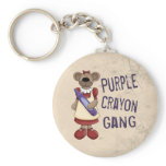Purple Crayon Gang Keychain