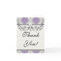 purple cream and grey royale damask card