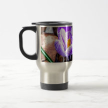Purple Crocus Coffee Mug