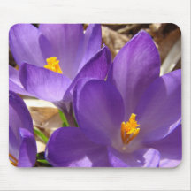 PURPLE CROCUS MOUSE MATS