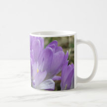 Purple Crocuses Mug