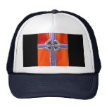 Purple Cross Fire Baseball Hat