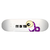 Purple Cyclops Creature Skateboards