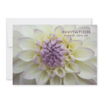 Purple Dahlia • Rehearsal Dinner Invitation