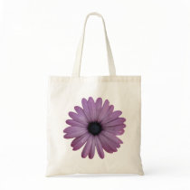 Purple Daisy Like Flower Osteospermum ecklonis Canvas Bag