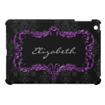 purple damask pattern girly Ipad case ipad mini cases
