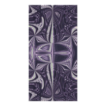 Purple Dance Customized Photo Card