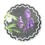 Purple Delphinium Magnet