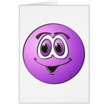 Purple Dot Greeting Cards