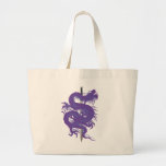 purple.dragon.sword tote bag