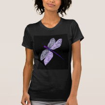 Purple Dragonfly Tee Shirt