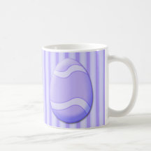 Purple Easter Egg Colouring Cup Coffee Mug