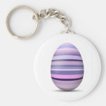 Purple Easter Egg Keychain