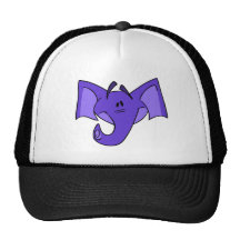 Purple Elephant Hat