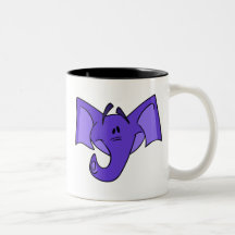 Purple Elephant Mug