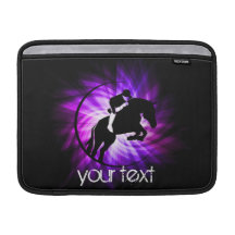 Purple Equestrian MacBook Air Sleeve