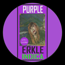 PURPLE ERKLE INDICA stickers