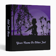 Purple Fairy Night Binder