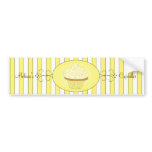 Purple Fancy Cake Bumper Sticker