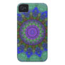 Purple Fantasy mandala iPhone 4 4s case