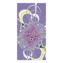 Purple Fantasy Photo Card Template